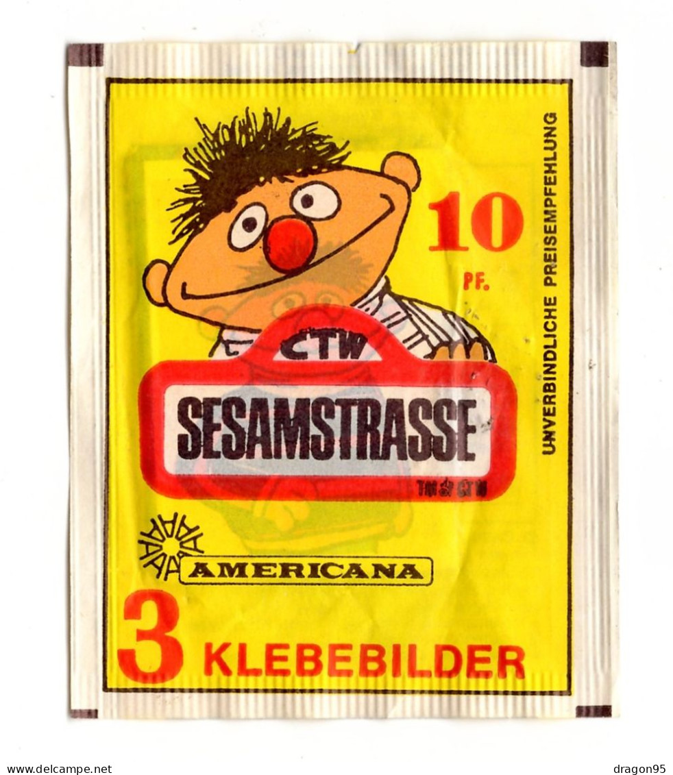 Boite De Vignettes Sesamstrasse CTF (1, Rue Sésame) - Americana München - Allemagne - 1978 - No Panini - Autres & Non Classés