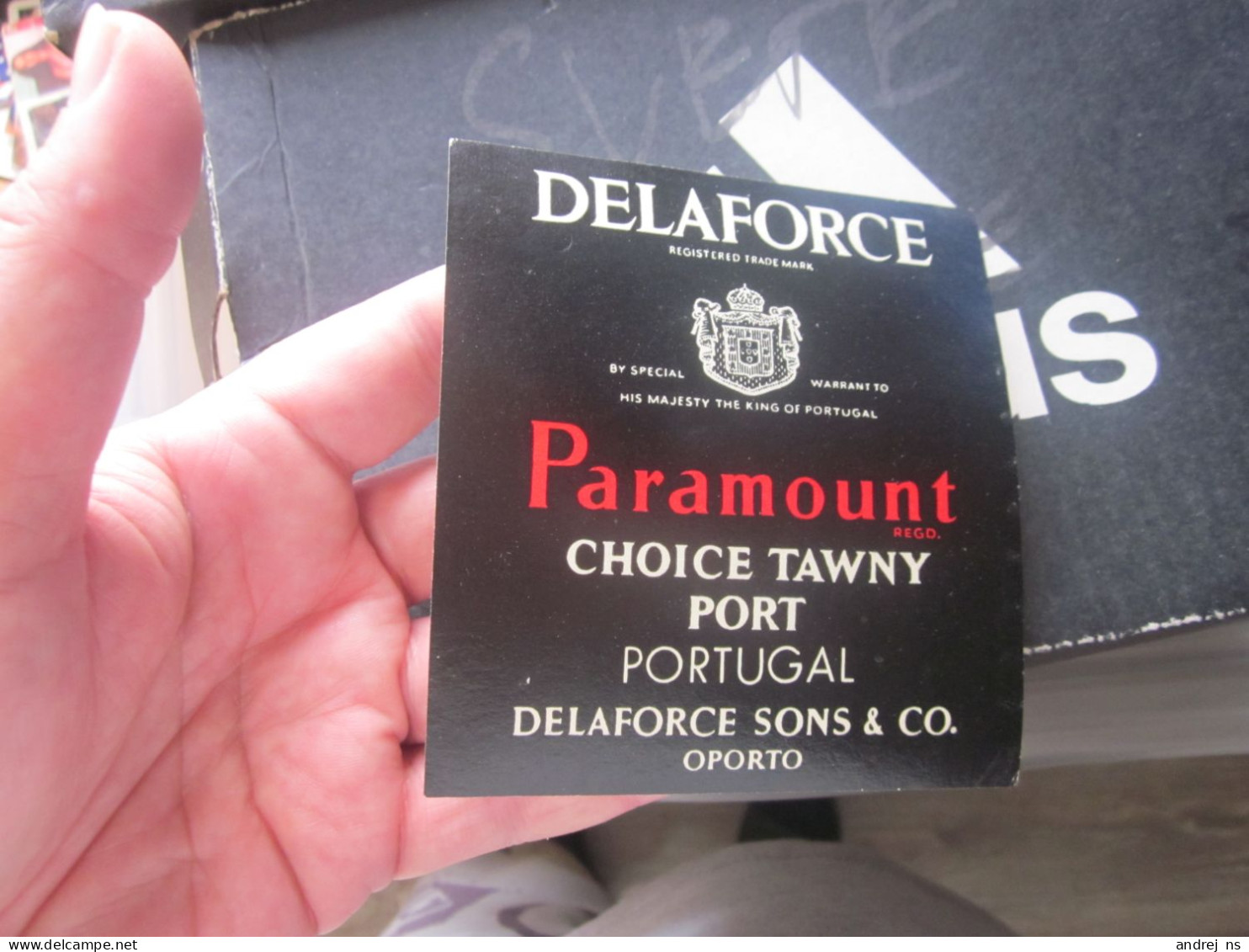 Delaforce Paramount Choice Tawny Port Portugal Delafonce Sons Co Oporto - Otros & Sin Clasificación