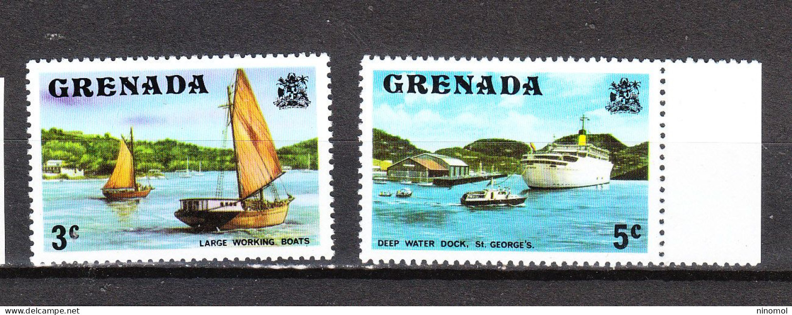 Grenada    -  1978. Barche E Navi Al Porto. Boats And Ships At The Port. MNH - Barcos