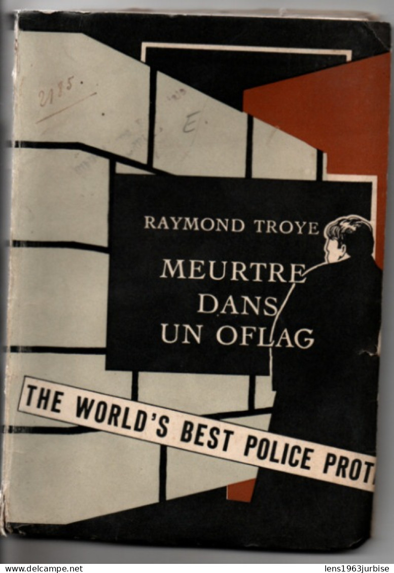 Meurtre Dans Un Oflag , Raymond Troye , (1946 ) Trace D'usage 1 Cachet De Bibliothèque - Otros & Sin Clasificación