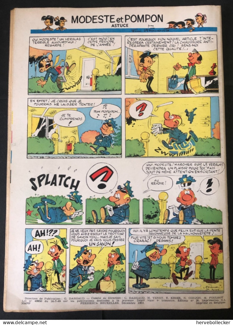 TINTIN Le Journal Des Jeunes N° 842  - 1964 - Tintin