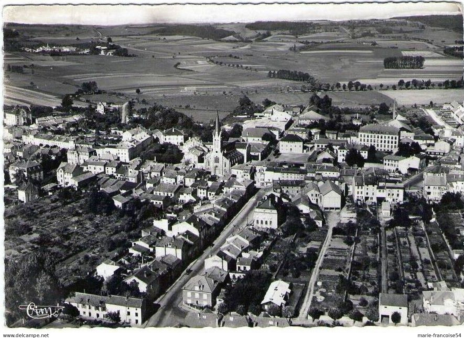 CHATEAU SALINS - Vue Générale Aérienne - Chateau Salins