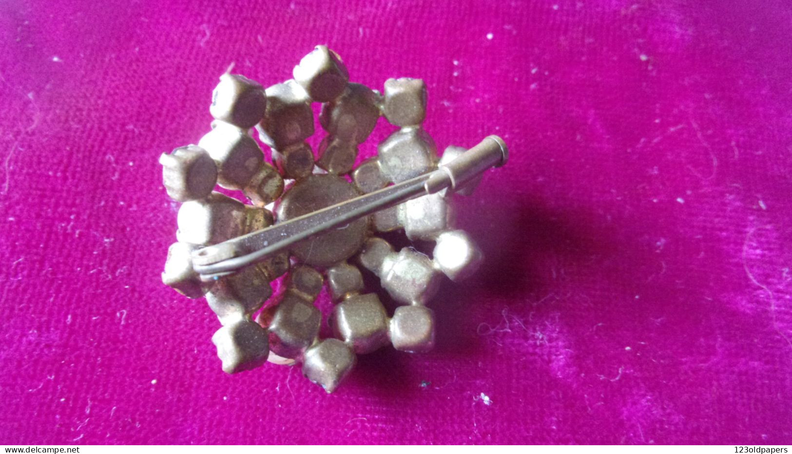 ANCIENNE BROCHE BRILLANT  PERLE ... - Broches