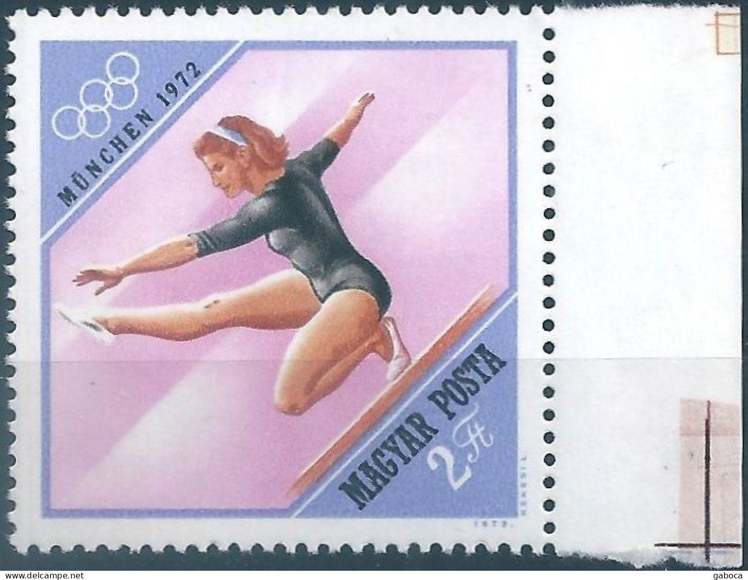 C5911 Hungary Olympics Munchen Sport Women Gymnastics MNH RARE - Verano 1972: Munich