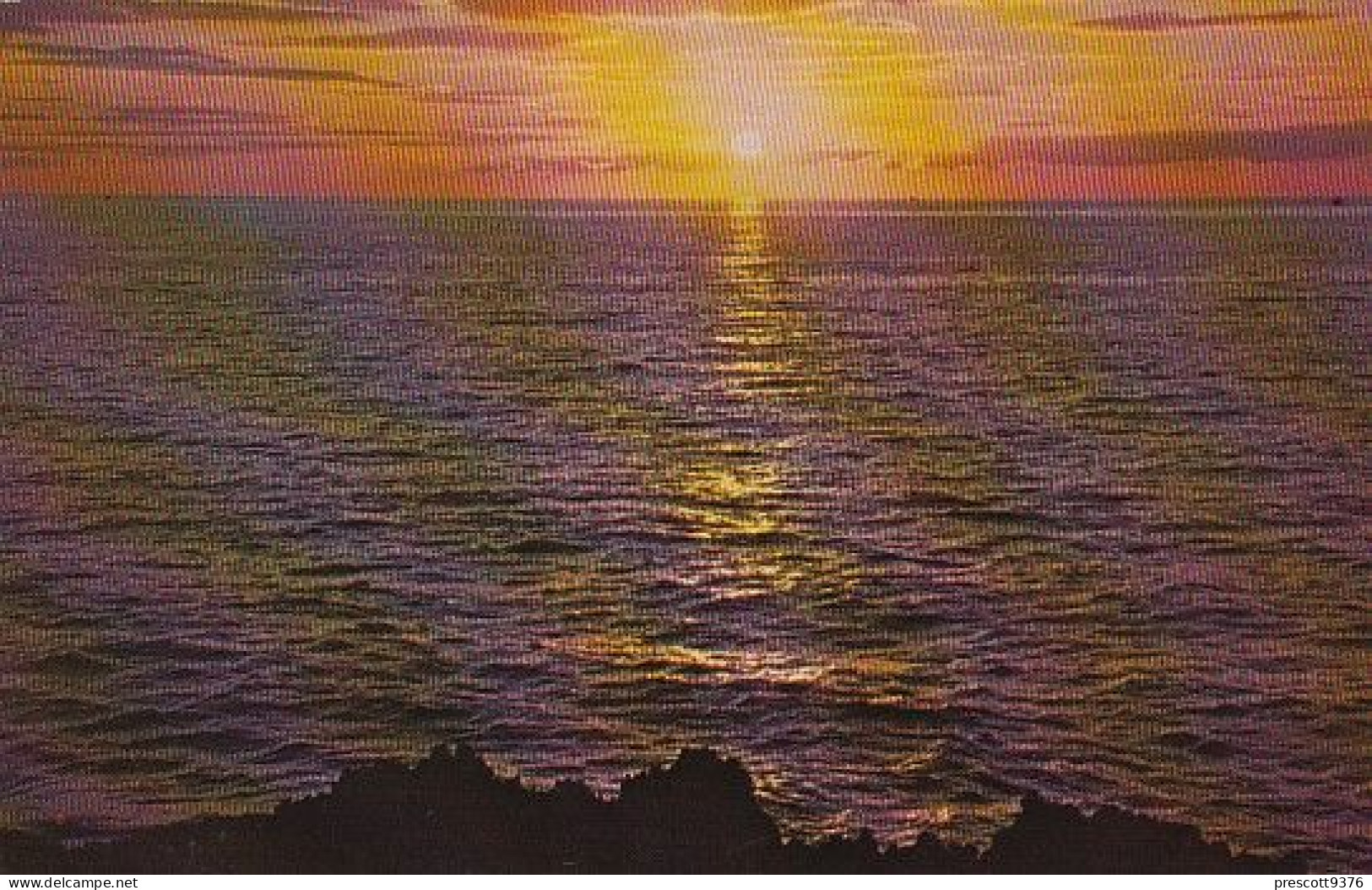 Cornwall Sunset - Cornwall - Unused Postcard - Cor4 - Other & Unclassified