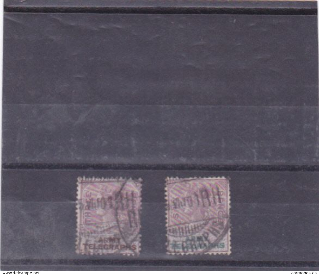 CYPRUS QV ARMY TELEGRAPH STAMPS - Cyprus (...-1960)