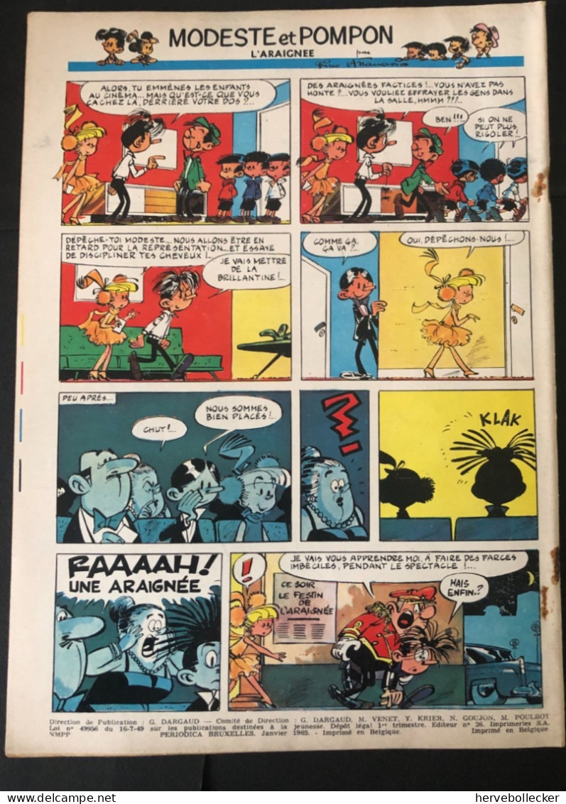 TINTIN Le Journal Des Jeunes N° 846  - 1965 - Tintin