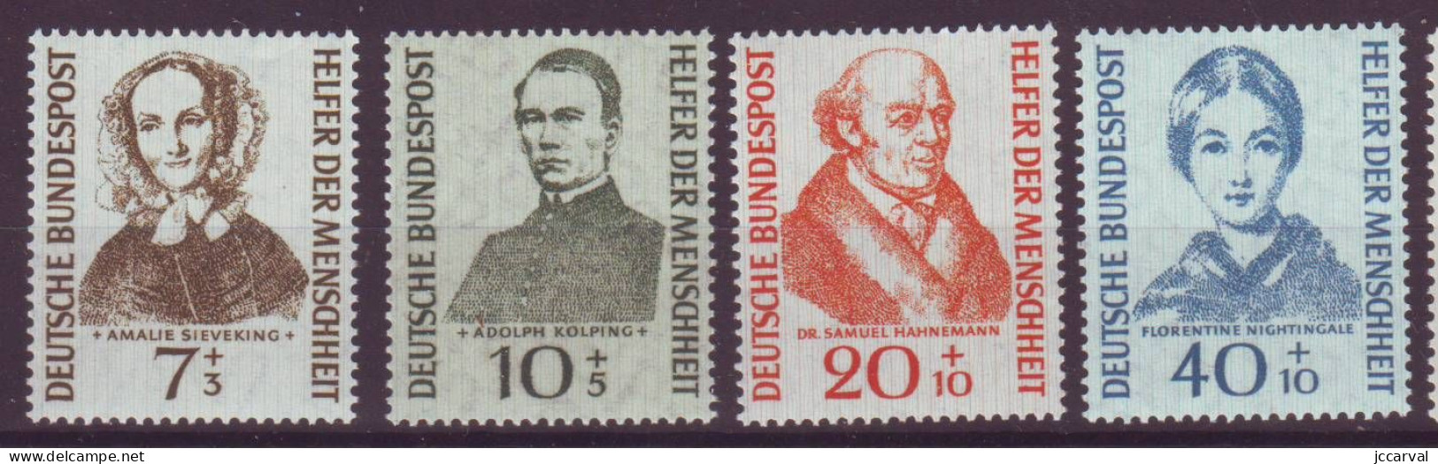 Y&TAllemagne RFA N°98-101 Y&T Neuf Sans Charnière Cote 45€ - Unused Stamps