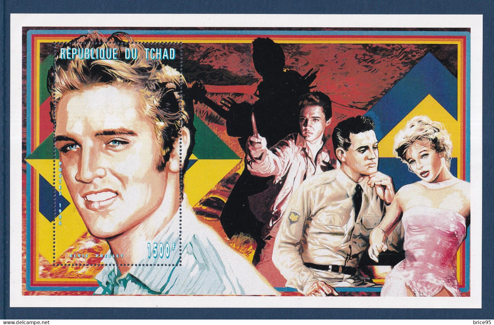 Tchad  - Bloc - YT N° ** - Neuf Sans Charnière - Elvis Presley - 1996 - Elvis Presley