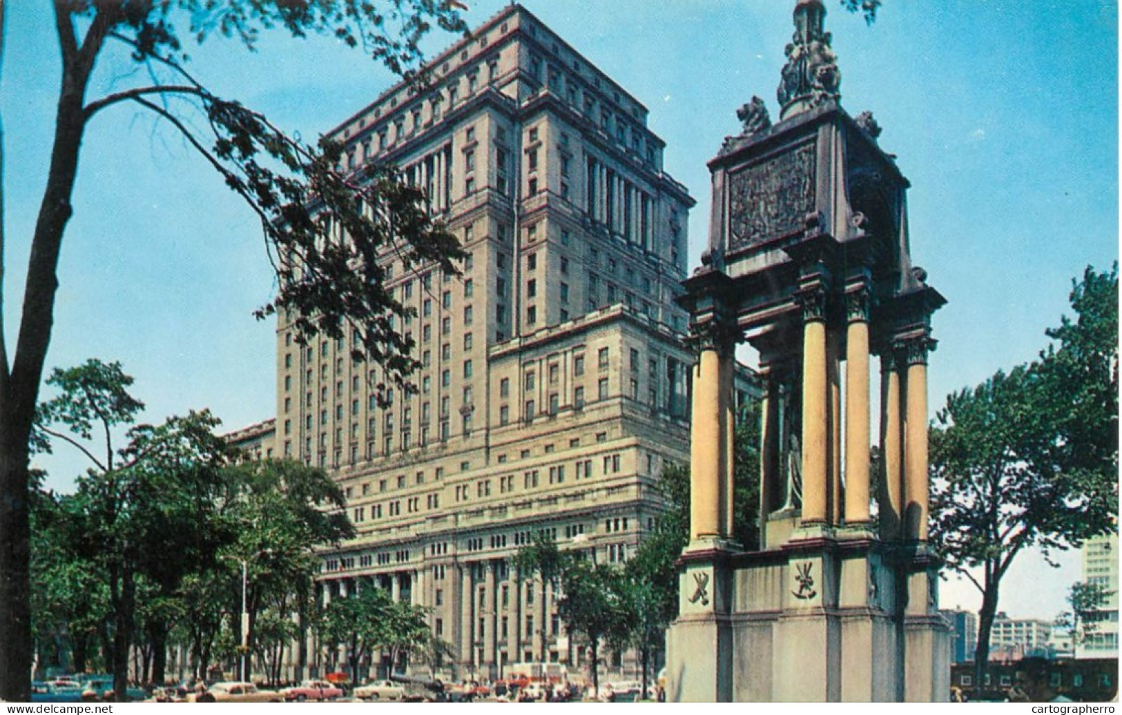 Canada Montreal Dominion Square Sun Life Building - Montreal