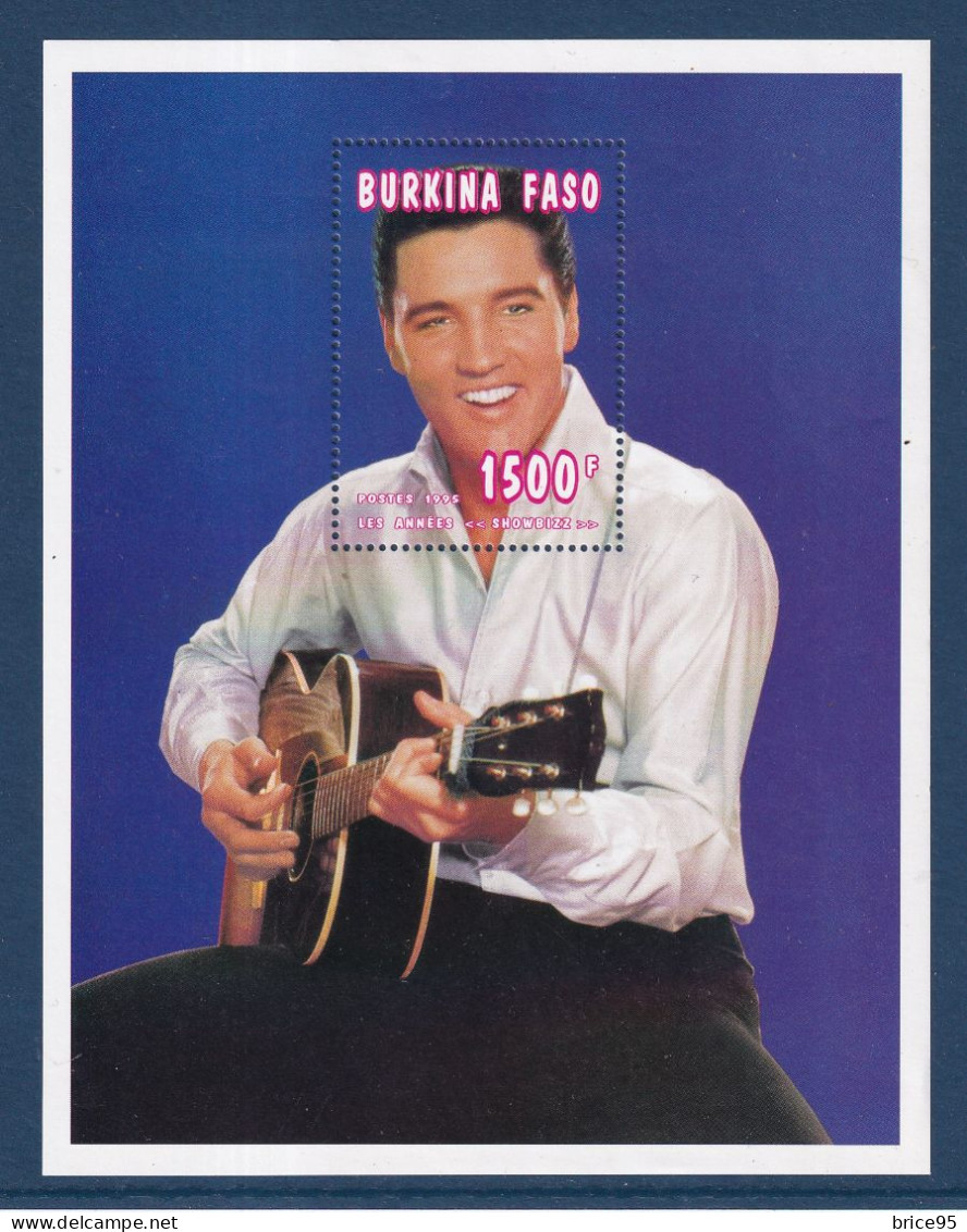 Burkina Faso - Bloc - YT N° 151 ** - Neuf Sans Charnière - Elvis Presley - 1995 - Burkina Faso (1984-...)