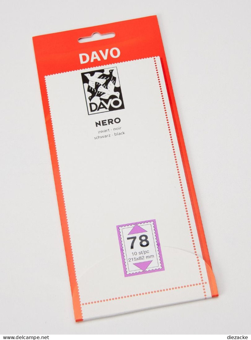 Davo Streifen Nero Schwarz N78 DV21078 Neu ( - Autres & Non Classés