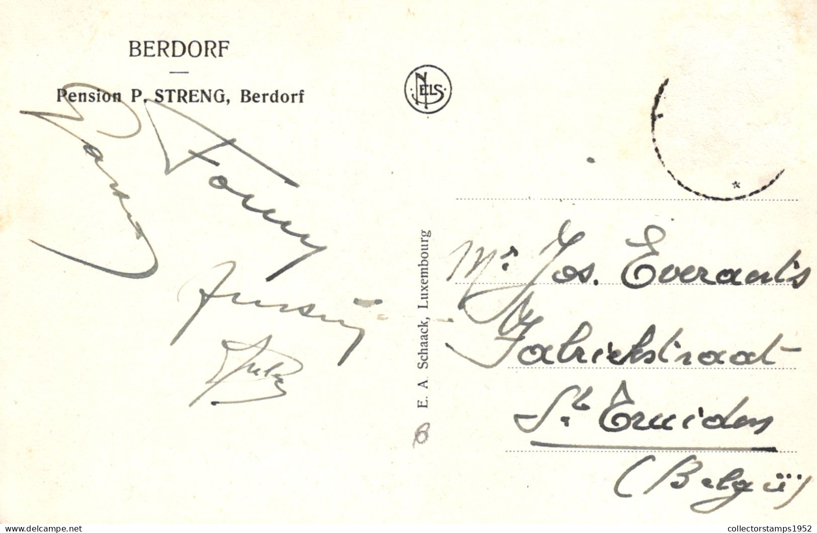 BERDORF, HOHLLAY CAVE, LUXEMBOURG, POSTCARD - Berdorf