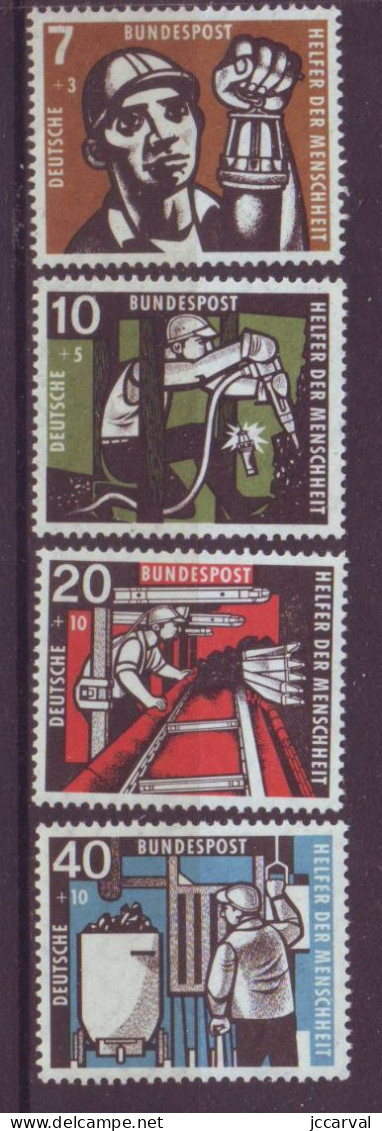 Y&TAllemagne RFA N°142-145 Y&T Neuf Sans Charnière Cote 30€ - Unused Stamps