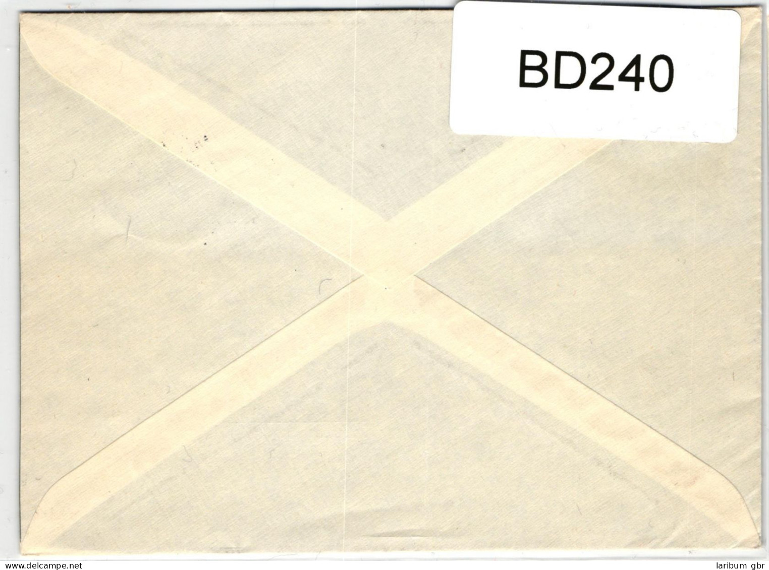 Bund 319 Auf Brief Als Einzelfrankatur Portogerecht #BD240 - Altri & Non Classificati
