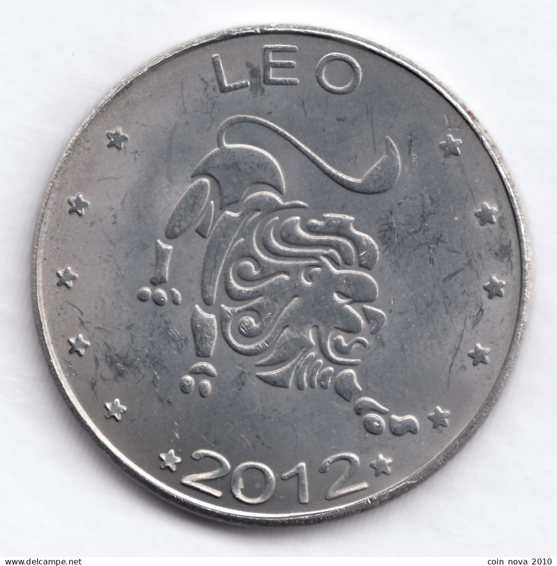 Somaliland 10 Shillings 2012 Greek Zodiac Leo 27 Mm 6 G Type 1 - Somalia
