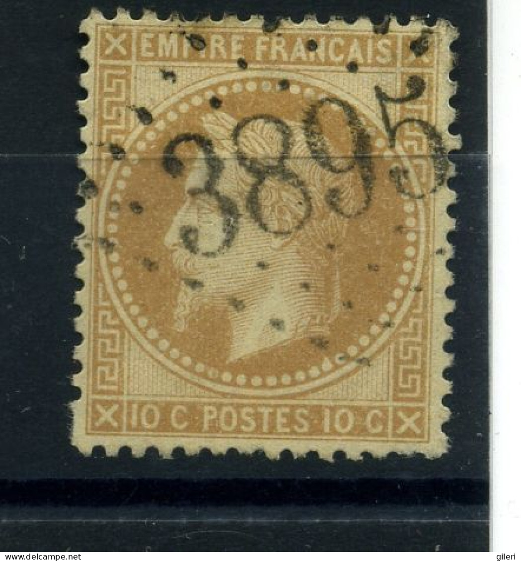 N 28A Ob Gc3895 - 1863-1870 Napoléon III Lauré