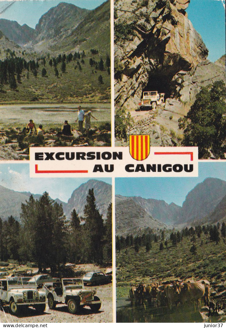 3 Cartes De Banyuls Sur Mer 694, Port Barcarès 984. Canigou 5110 - Argeles Sur Mer