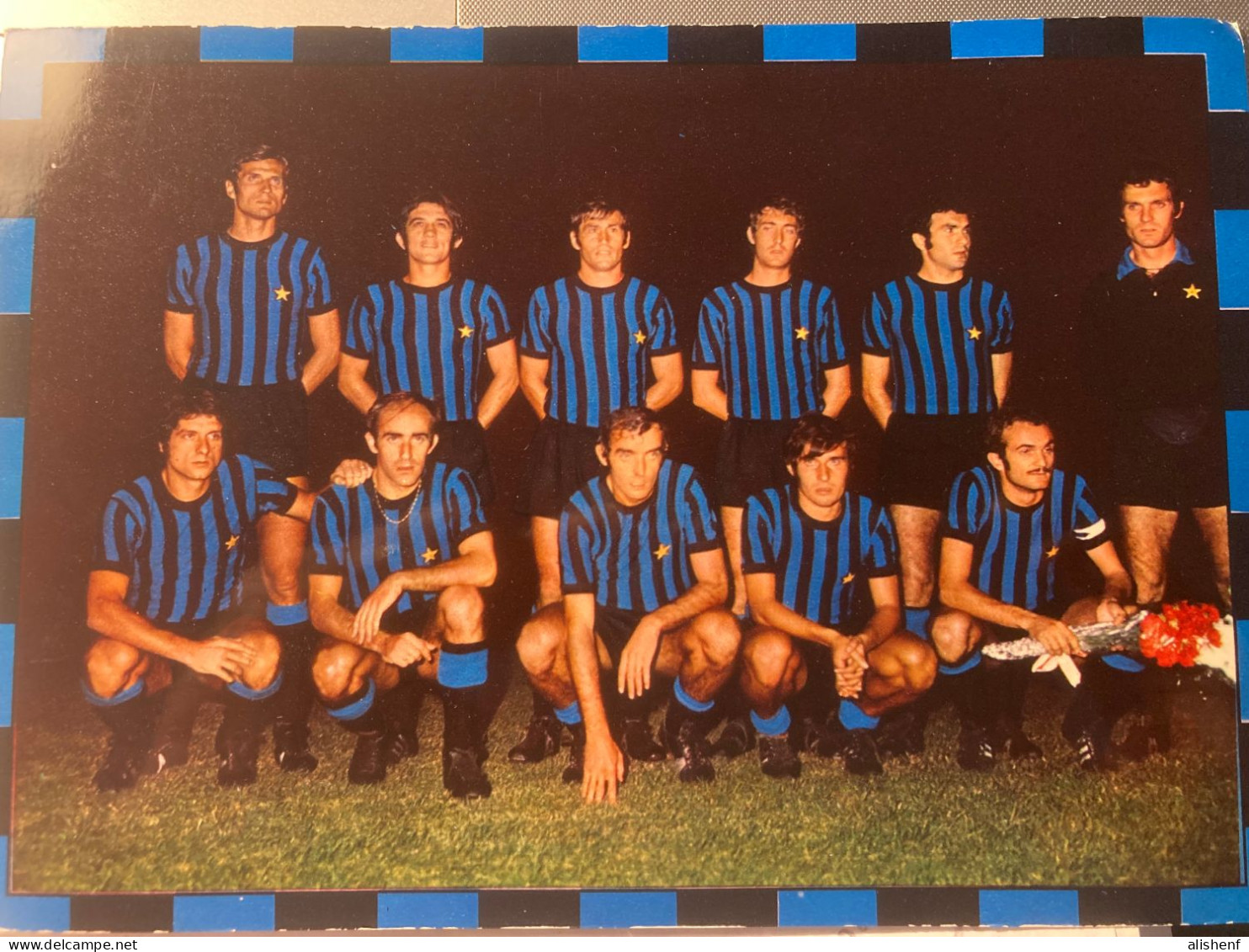 Inter Squadra Internazionale F.C. Calcio Inter Team 1970-1971 - Fútbol