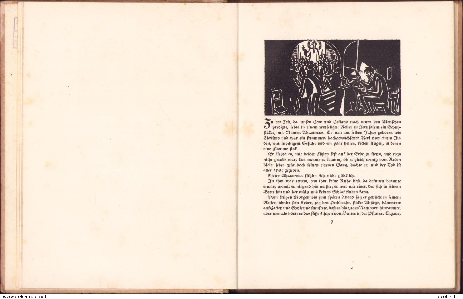 Der Ewige Jude Aus Dem Flämischen übertragen Von Anton Kippenberg, August Vermeylen 1923 735SPN - Livres Anciens