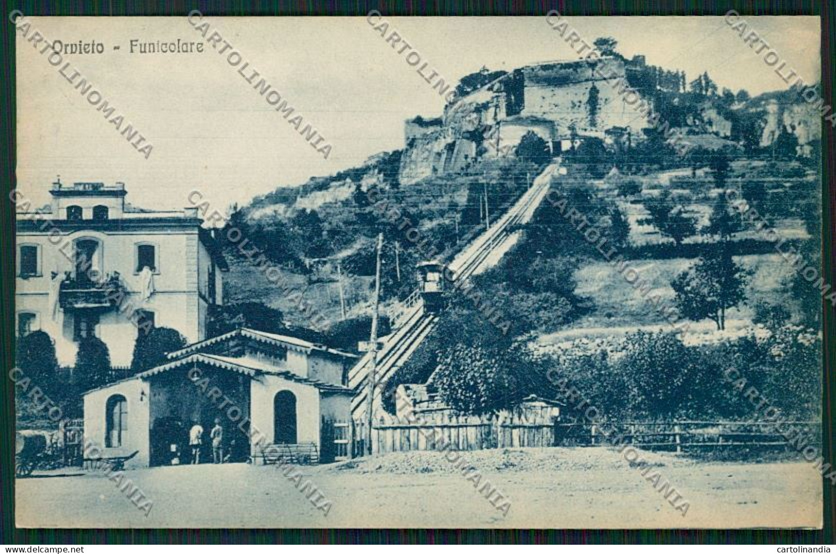 Terni Orvieto Funicolare Cartolina QK4483 - Terni