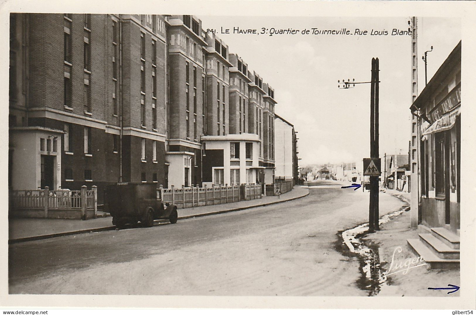 LE HAVRE -76- Quartier De Tourneville - Rue Louis Blanc. - Non Classés