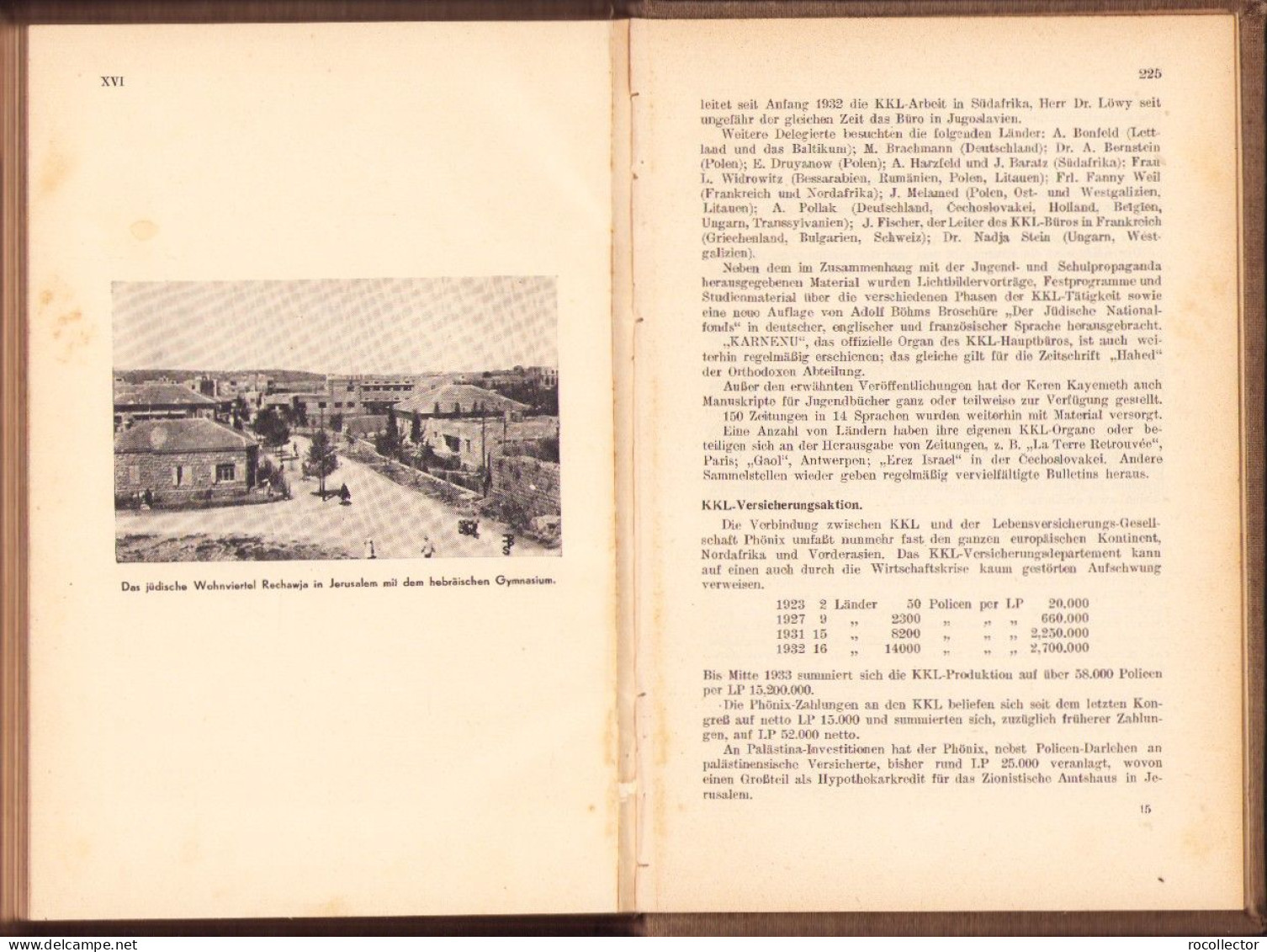 Wir bauen Palästina politische, wirtschaftliche und kulturelle Aufbau-Arbeit Sommer 1931 bis Sommer 1933 734SPN