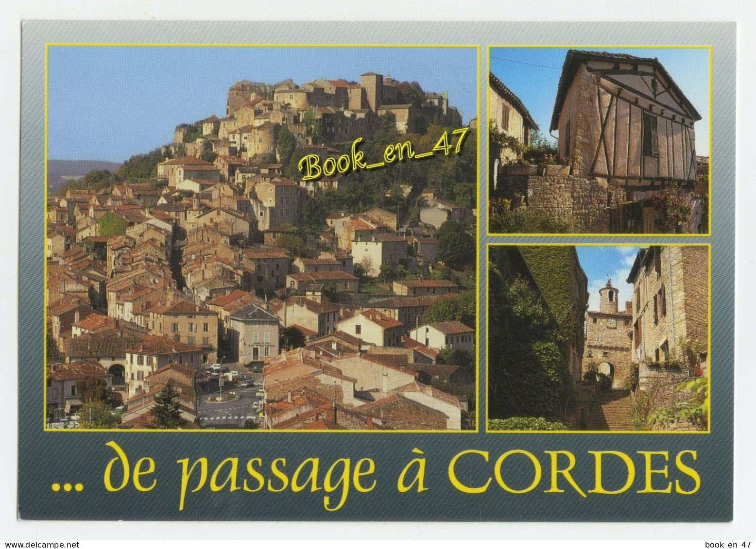 {91631} 81 Tarn Cordes , Multivues ; Divers Aspects - Cordes