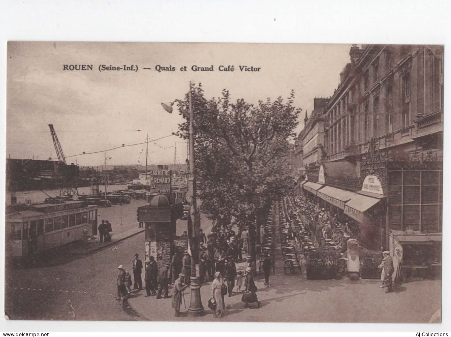 AJC - Rouen - Quais Et Grand Café VIctor - Rouen