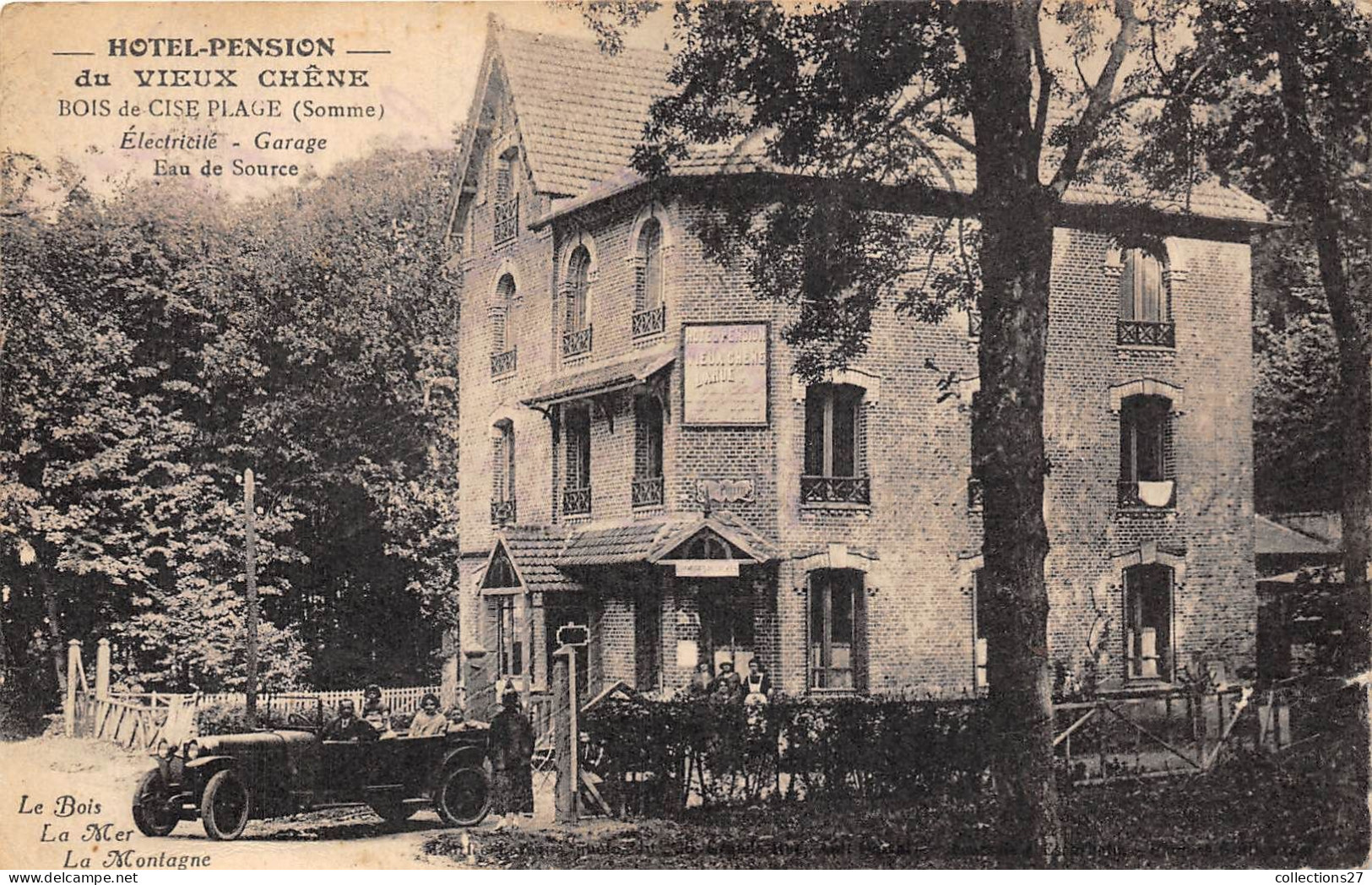 80-BOIS-DE-CISE-PLAGE- HÔTEL PENSION DU VIEUX CHÊNE - Bois-de-Cise