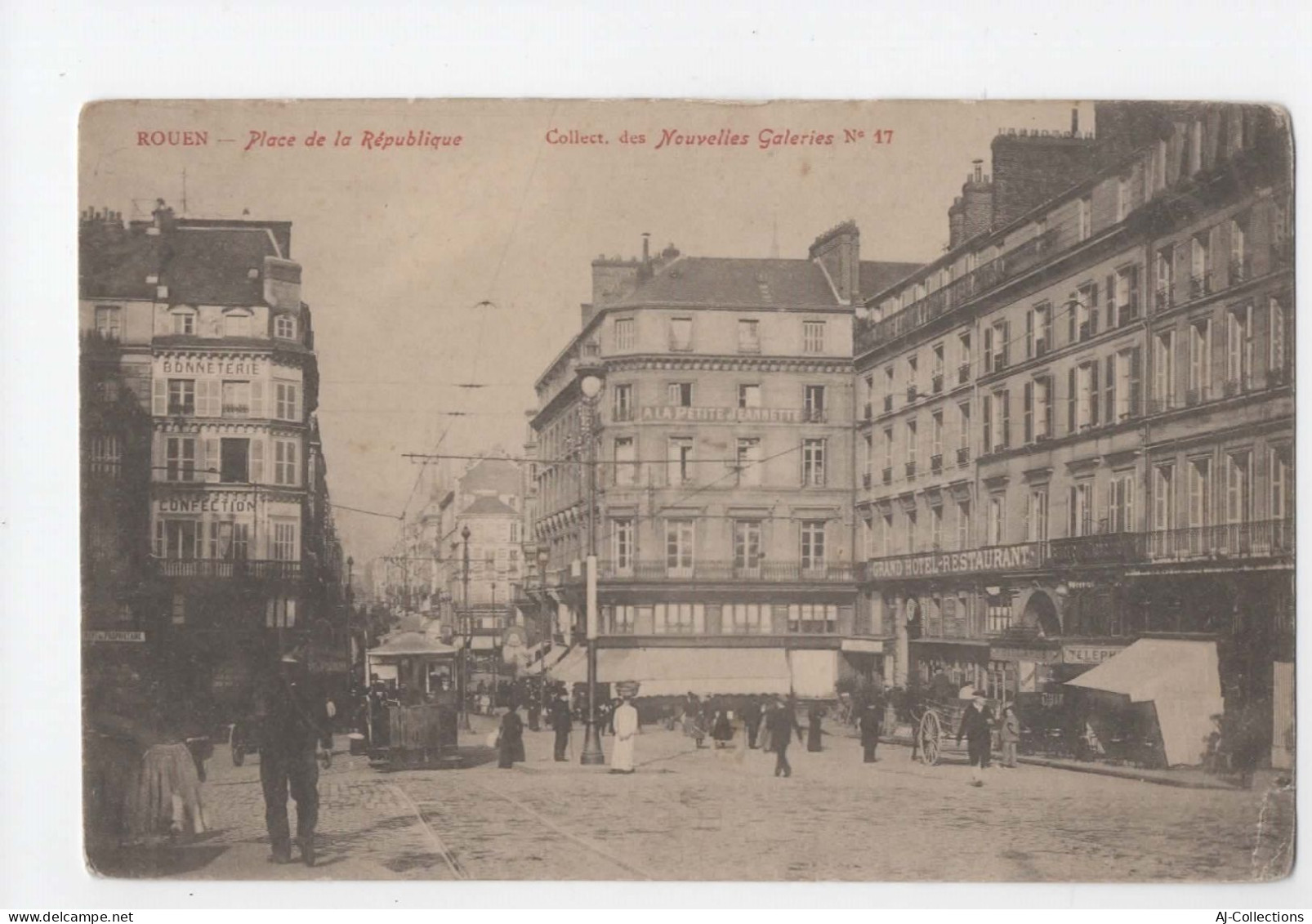 AJC - Rouen - Place De La Republique Nouvelles Galeries - Rouen