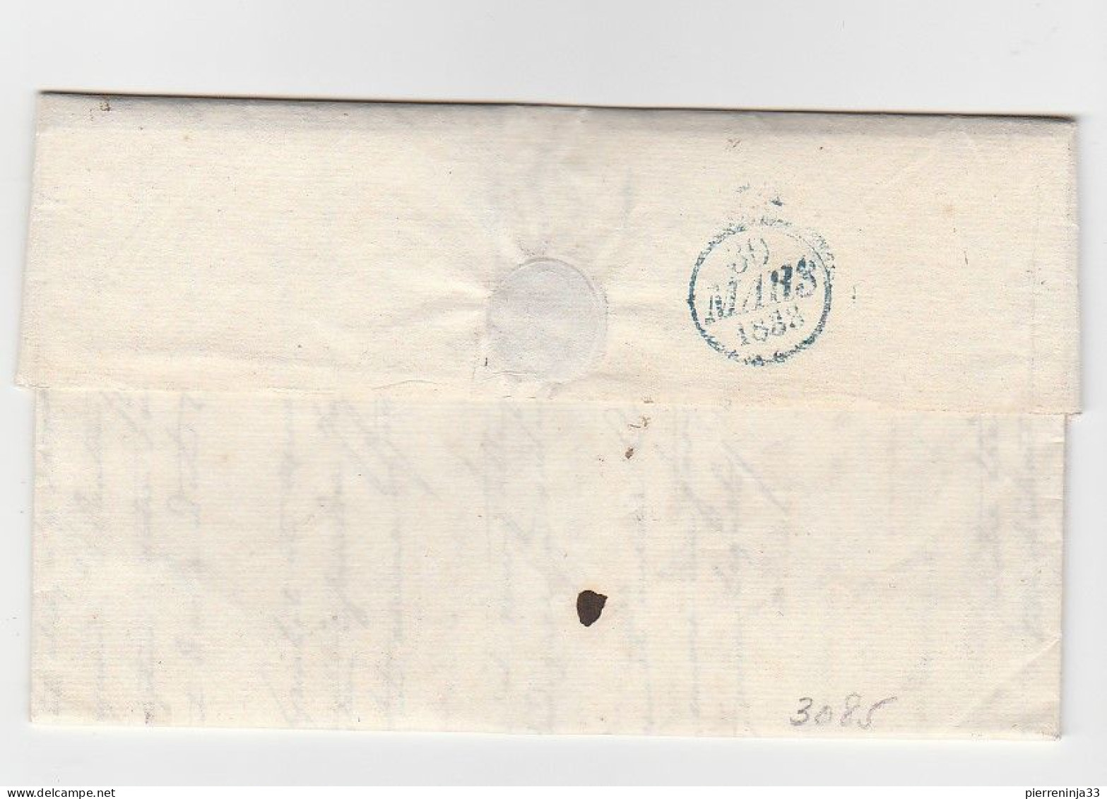 Lettre Avec Cachet Type 11 Eymet, 1833 - 1801-1848: Precursors XIX