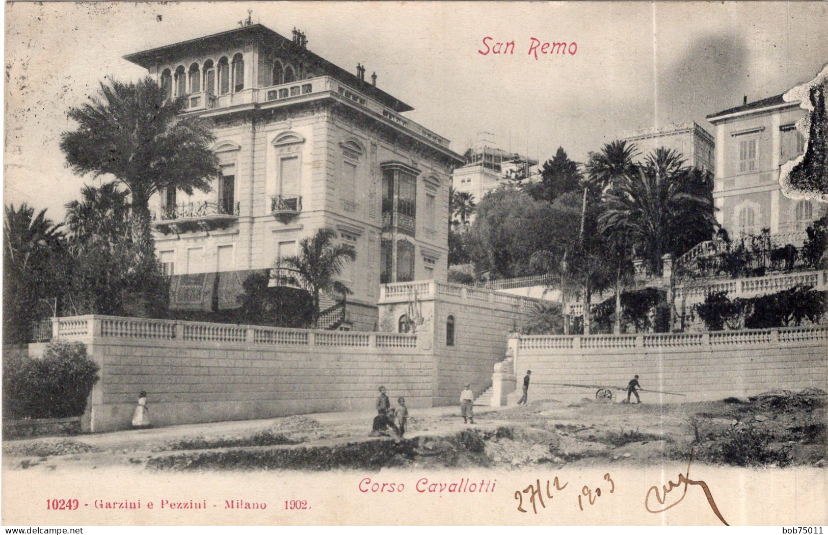 SAN REMO , Corso Cavallotti ( Rare En Très Bonne état ) - San Remo