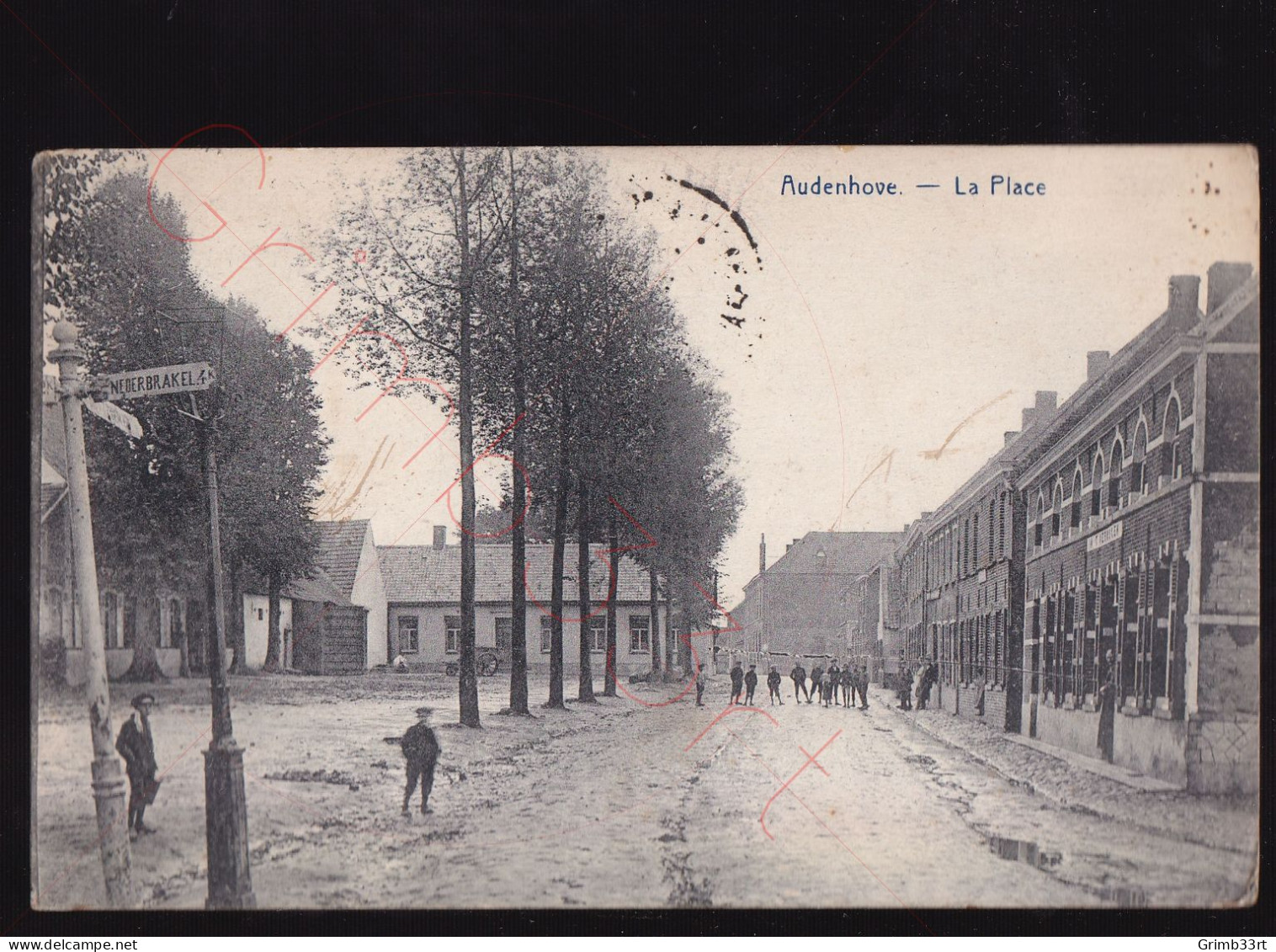 Audenhove - La Place - Postkaart - Zottegem