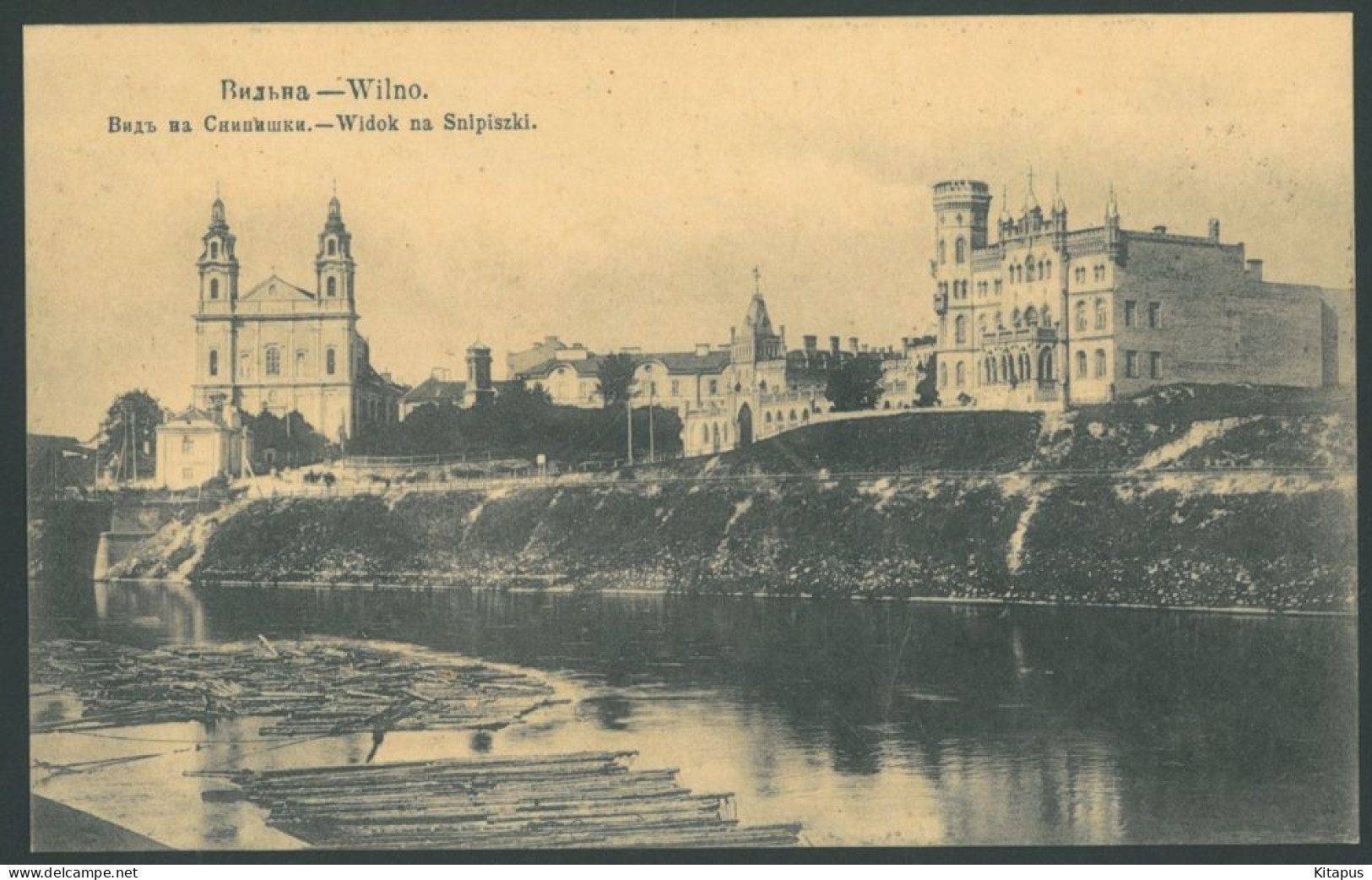 VILNIUS Vintage Postcard WILNO Wilna Vilno Vilna Lithuania - Lituanie