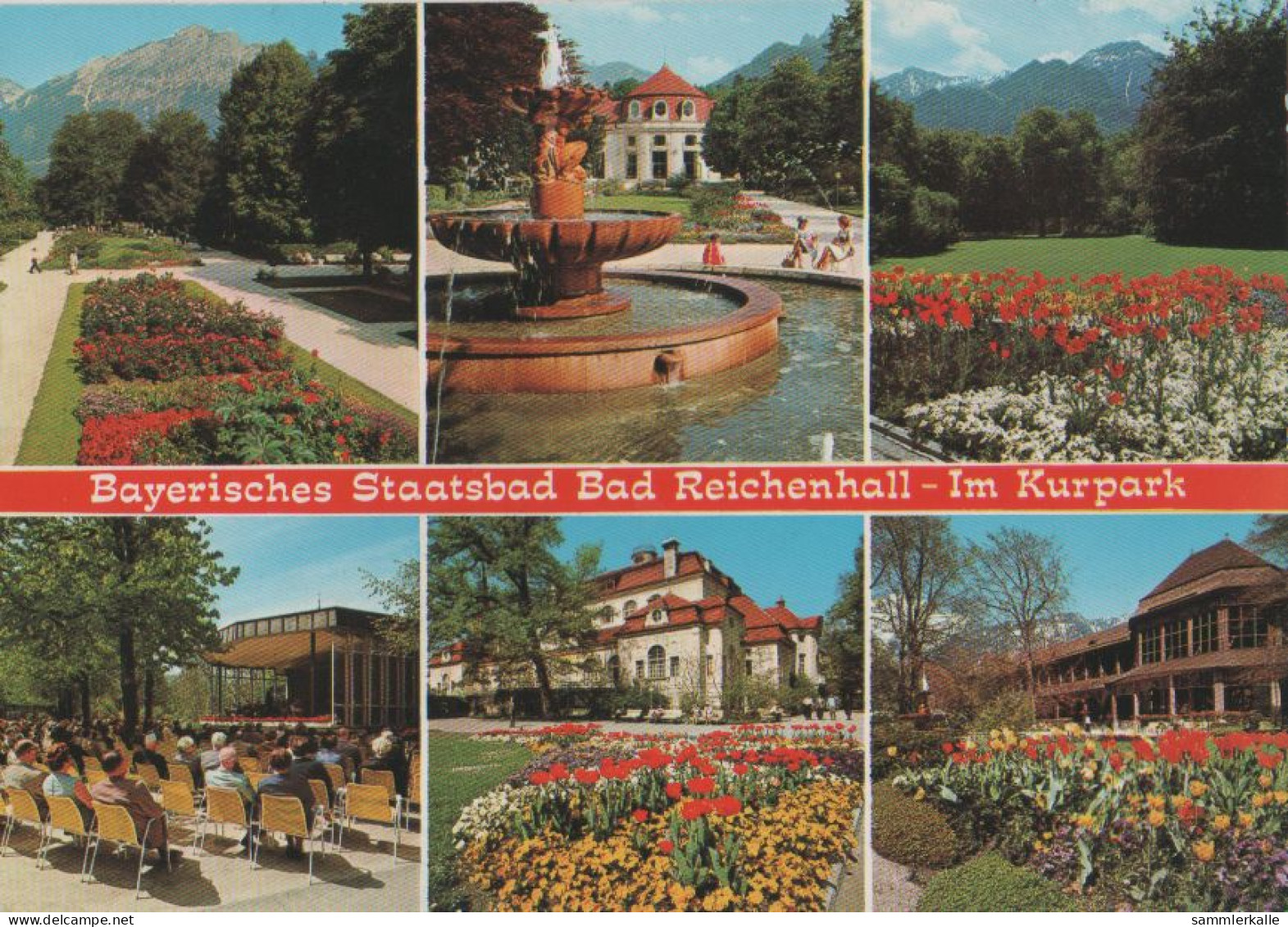 28273 - Bad Reichenhall - U.a. Solebrunnen - Ca. 1980 - Bad Reichenhall