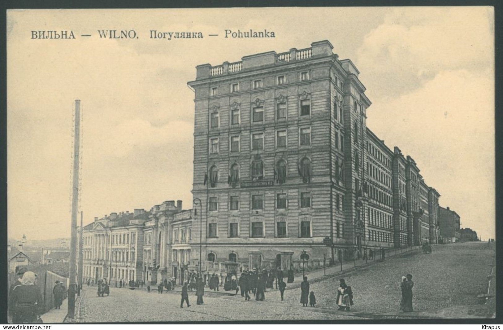 VILNIUS Vintage Postcard WILNO Wilna Vilno Vilna Lithuania - Lithuania