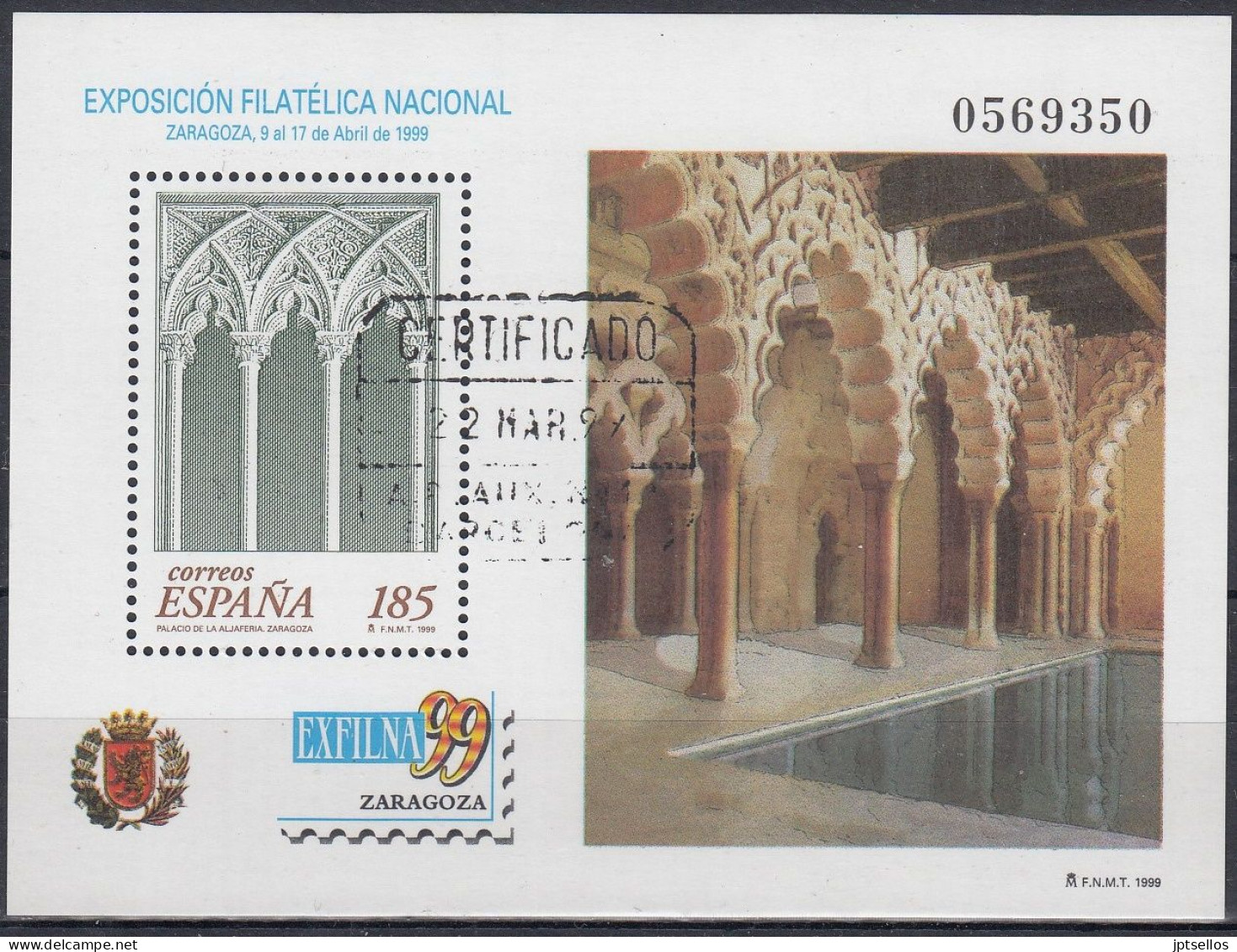 ESPAÑA 1999 Nº 3625 USADO - Used Stamps