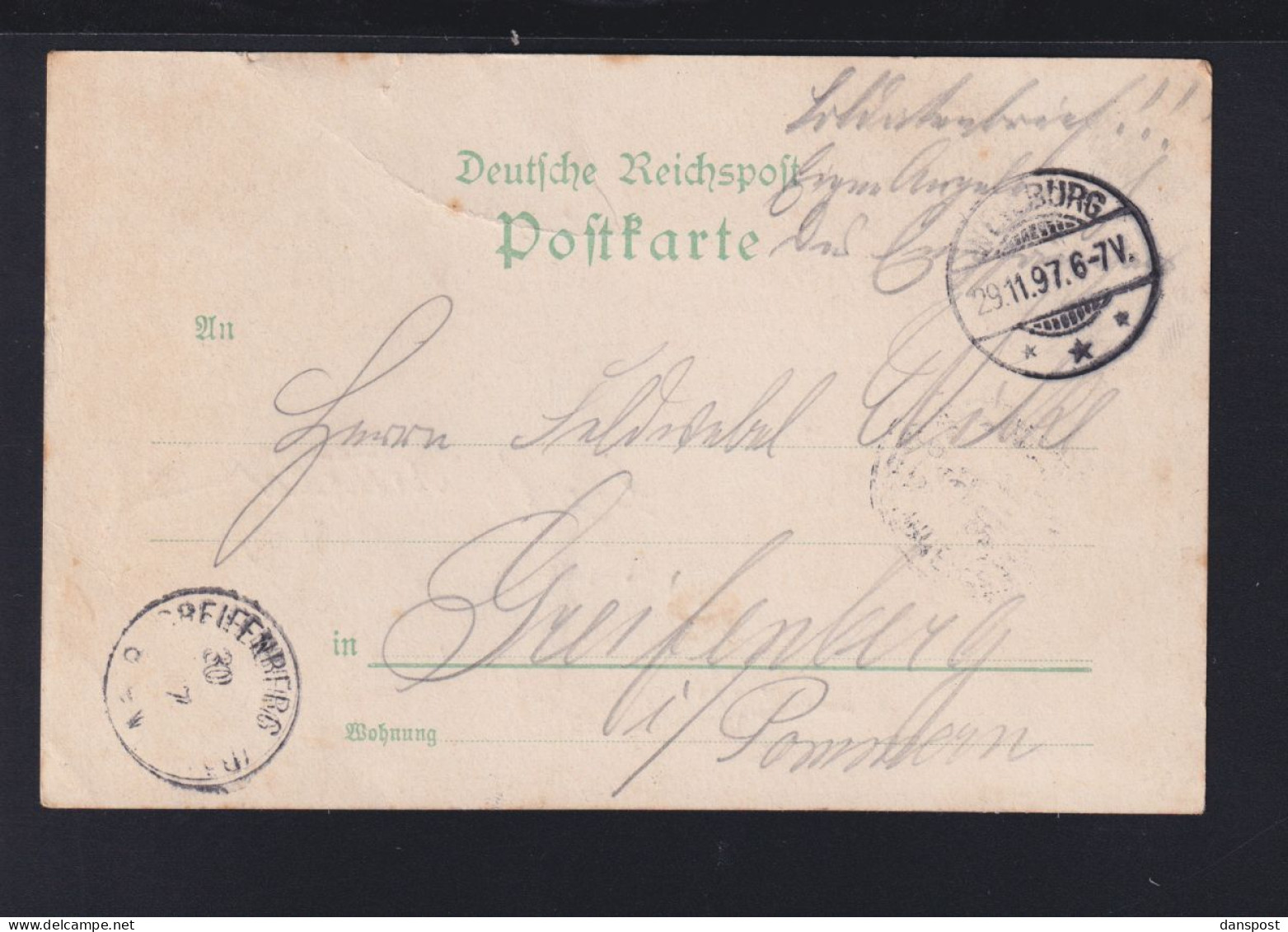 Dt. Reich Litho Freienfels Bei Weilburg Ad Lahn - Weilburg