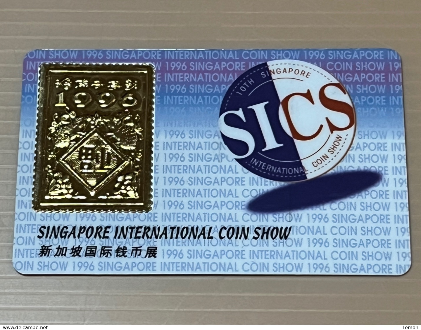 Mint USA UNITED STATES America Prepaid Telecard Phonecard, Singapore International Coin Show, Set Of 2 Mint Card Folder - Sprint