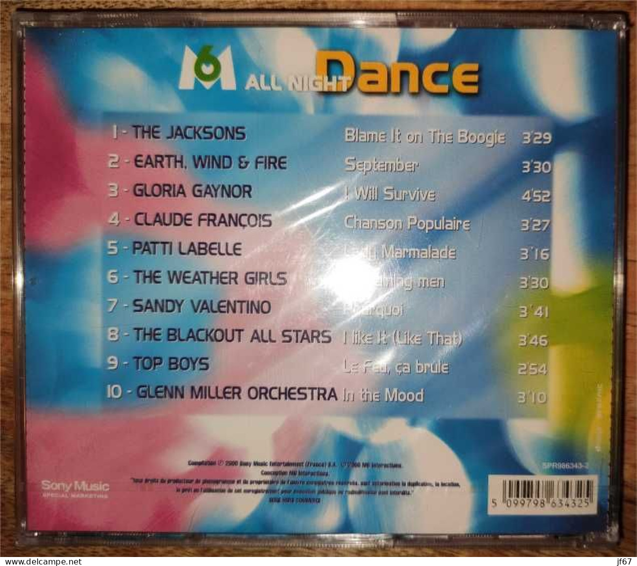 M6 Dance All Night (CD) - Other & Unclassified