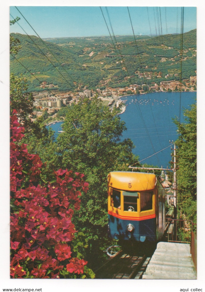 22100  COMO   -    FUNICULAIRE POUR BRUNATE - Funicular Railway