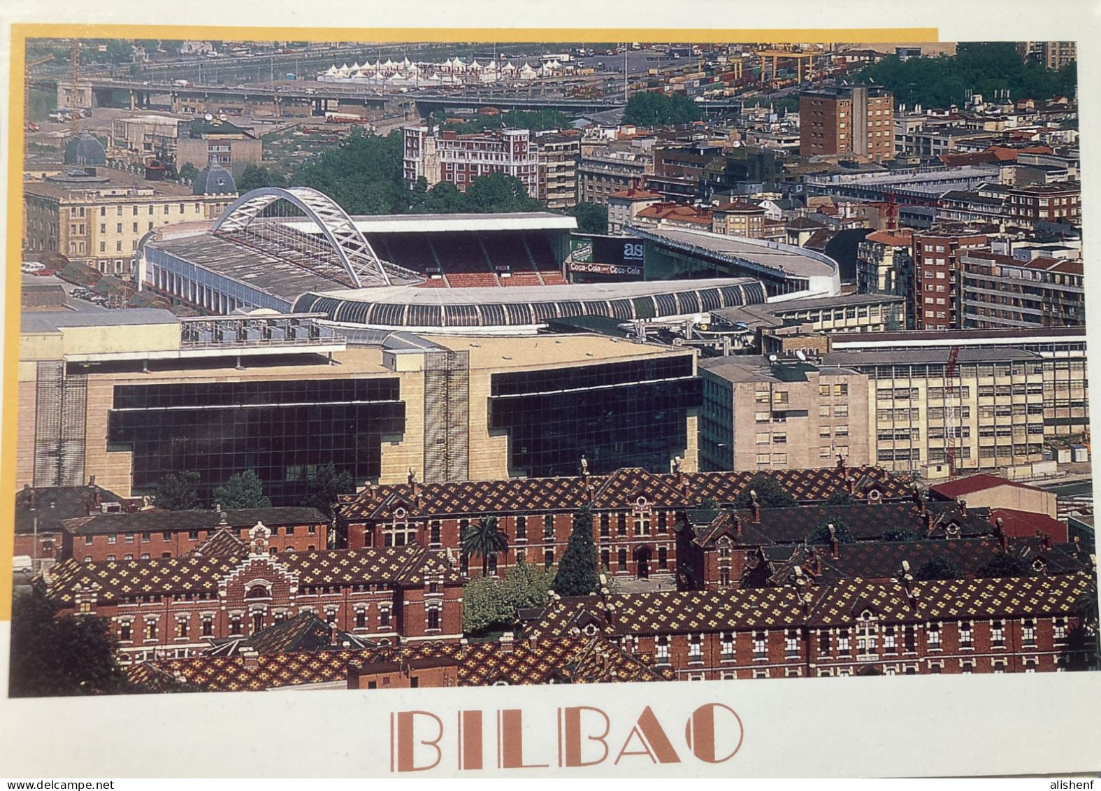 Bilbao Campo De Futbol San Mamés La Catedral Estadio Stadio Spagna - Fútbol