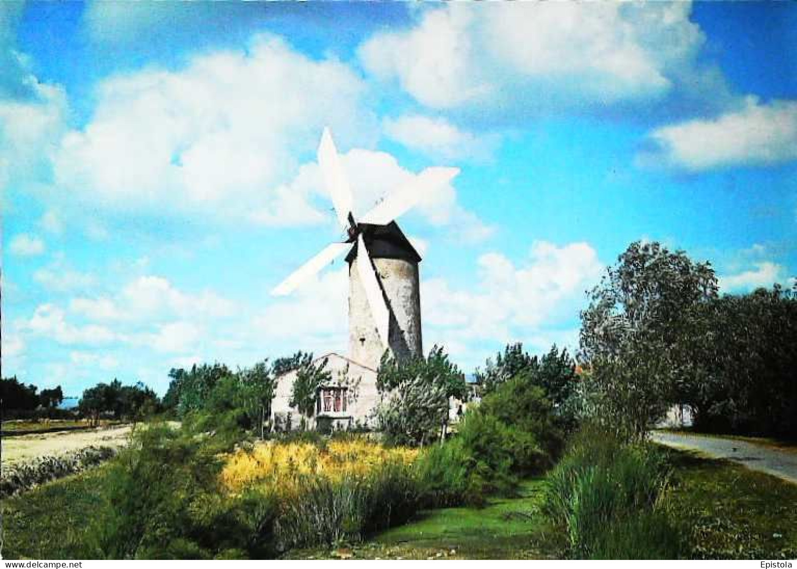 ►  Moulin Dans Le Marais Moulin De Raire Sallertaine Dernier Moulin à Vent En Activité - Moulins à Vent