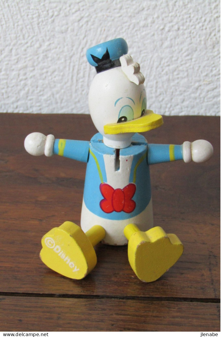 Très Vieux Donald Duck Disney Articulable - Disney