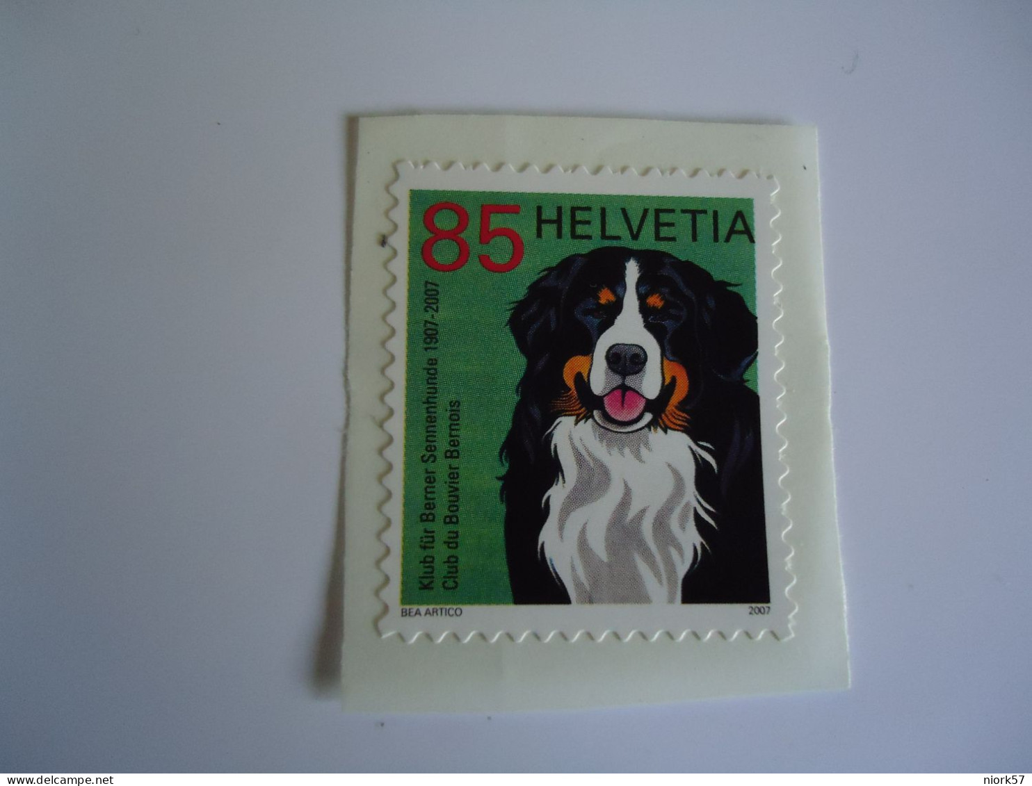 SWITZERLAND  MNH   ANIMALS  DOGS DOG 2007 - Honden