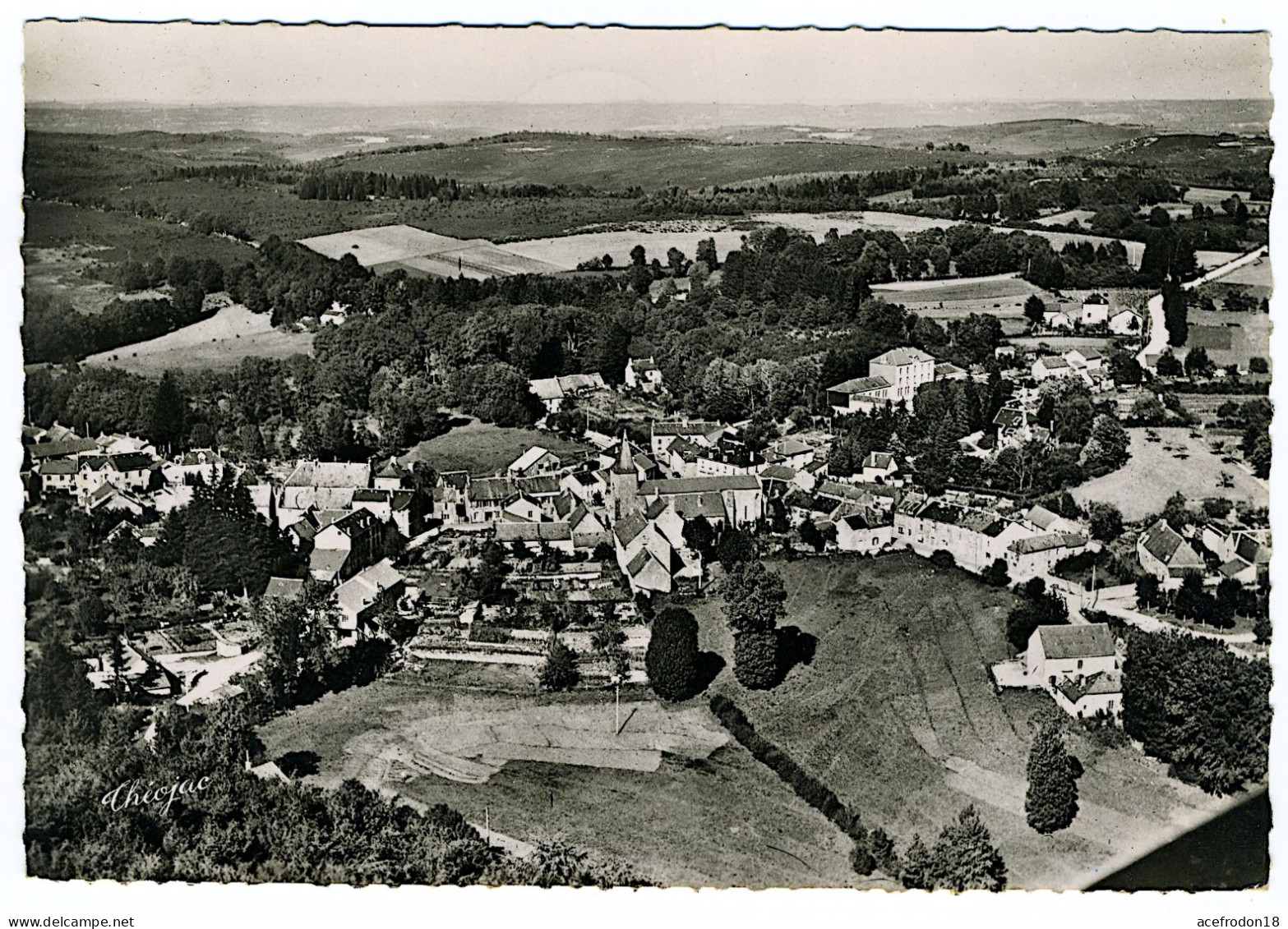 Royère - Vue Générale, Prise Par Avion - Royere