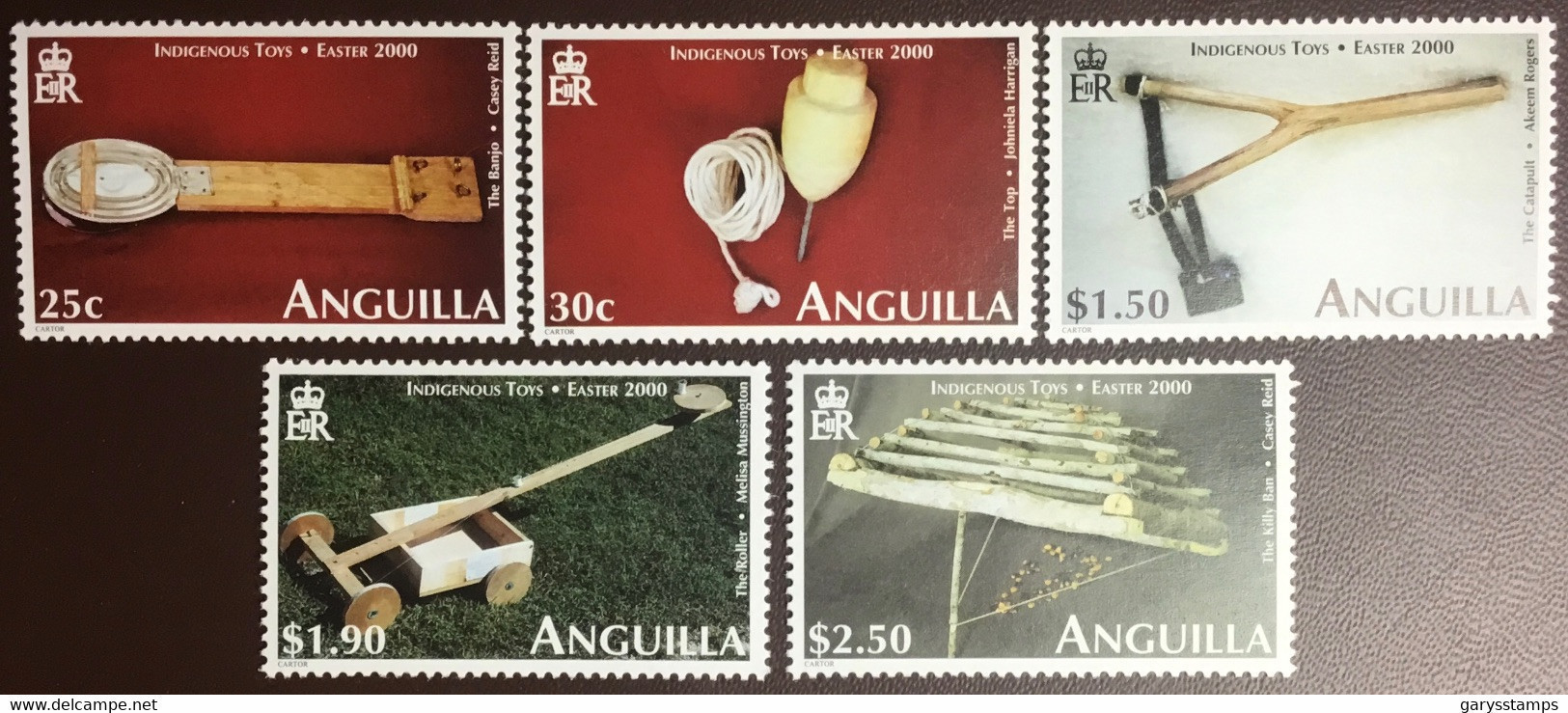 Anguilla 2000 Indigenous Toys MNH - Anguilla (1968-...)