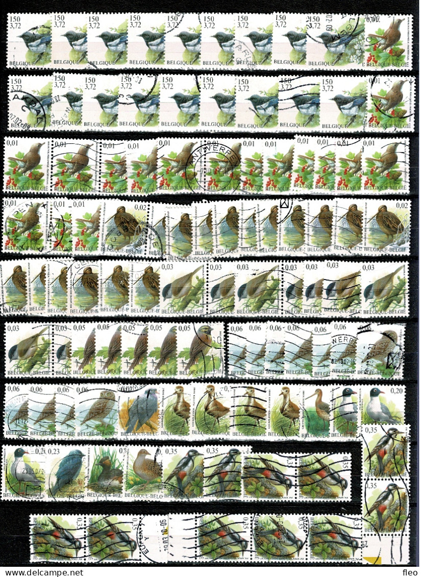 2001.... BUZIN (100 Timbres) - 1985-.. Oiseaux (Buzin)