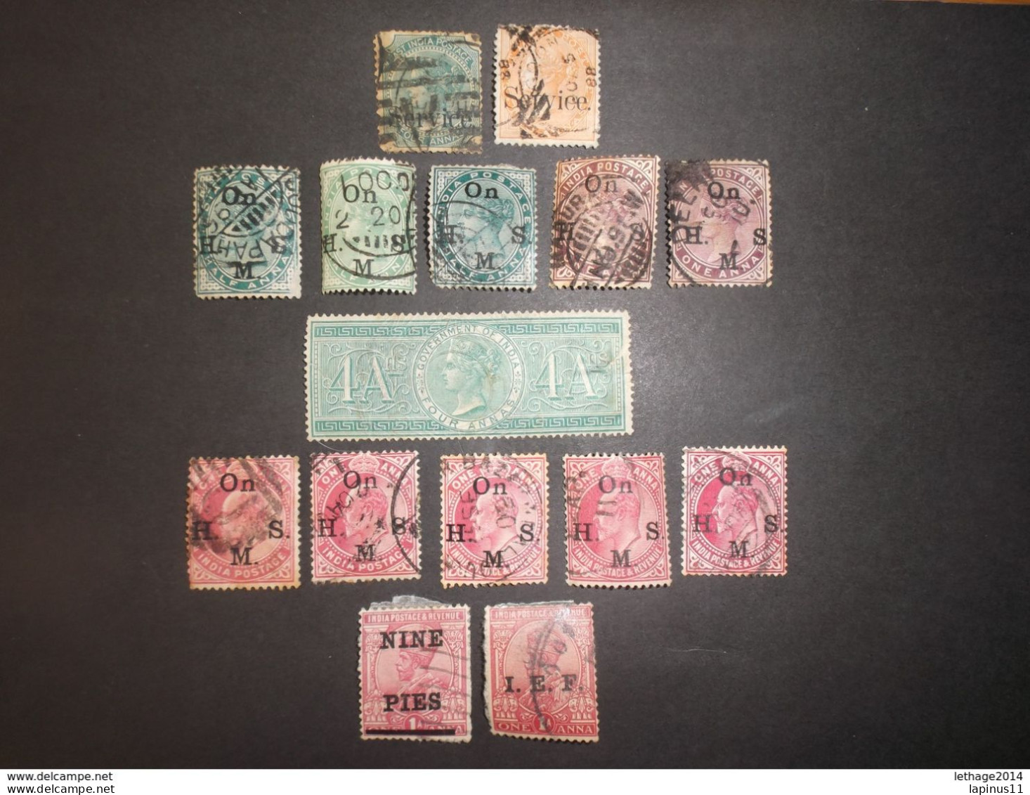 India English Colonies भारत अंग्रेजी उपनिवेश  61 SCANNERS 1902 -1903 King Edward VII, 1841-1910 STOCK LOT MIX